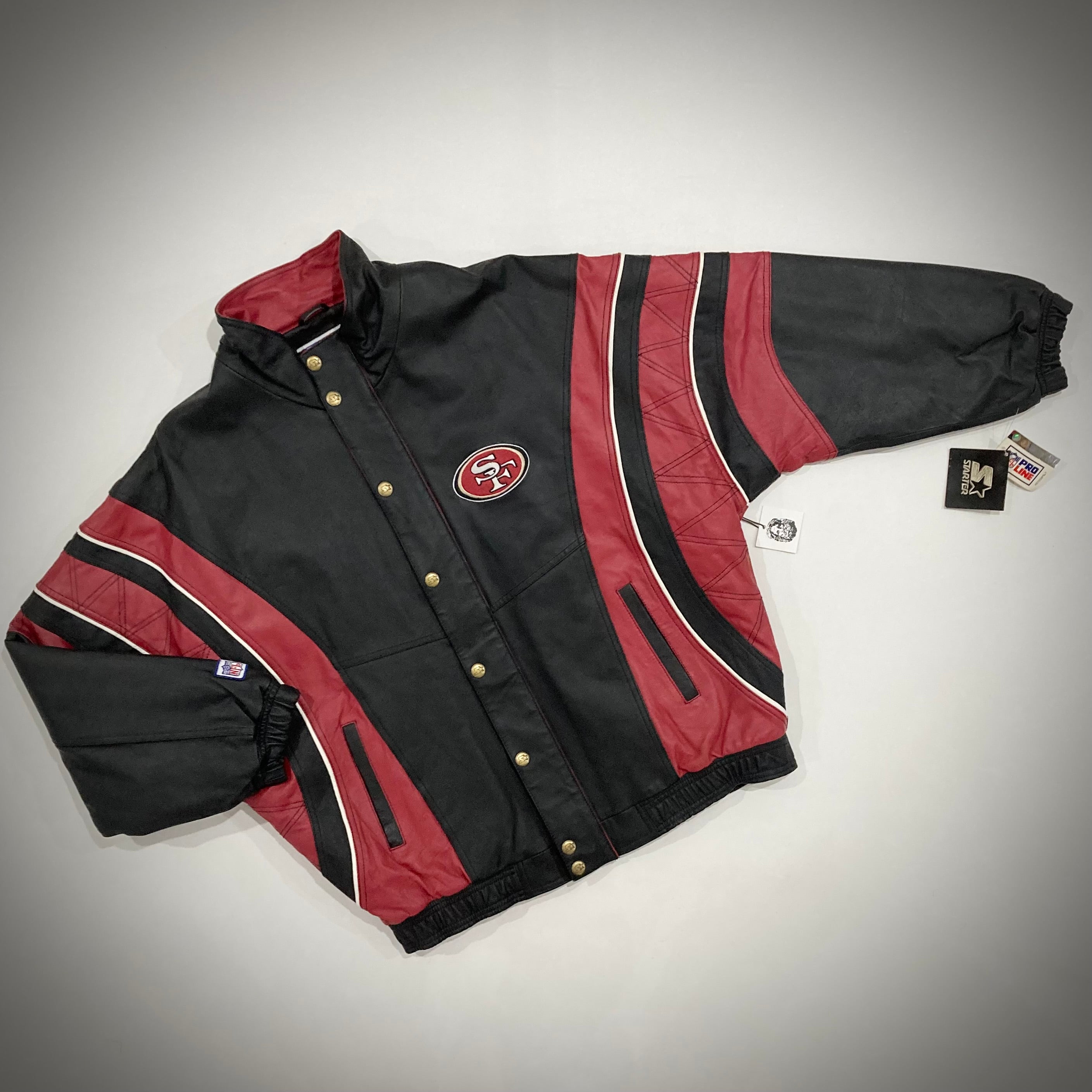 Vintage San Francisco 49ers Leather Starter Jacket