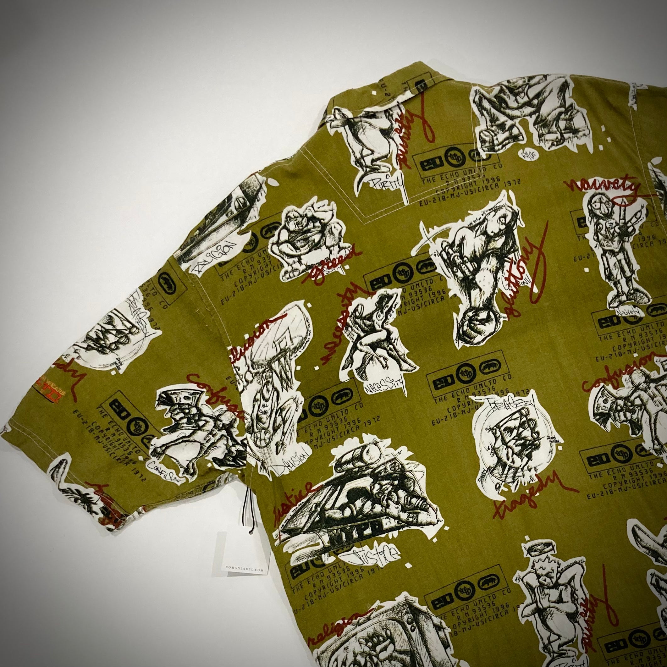 Vintage Echo Unlimited S/S Button Up