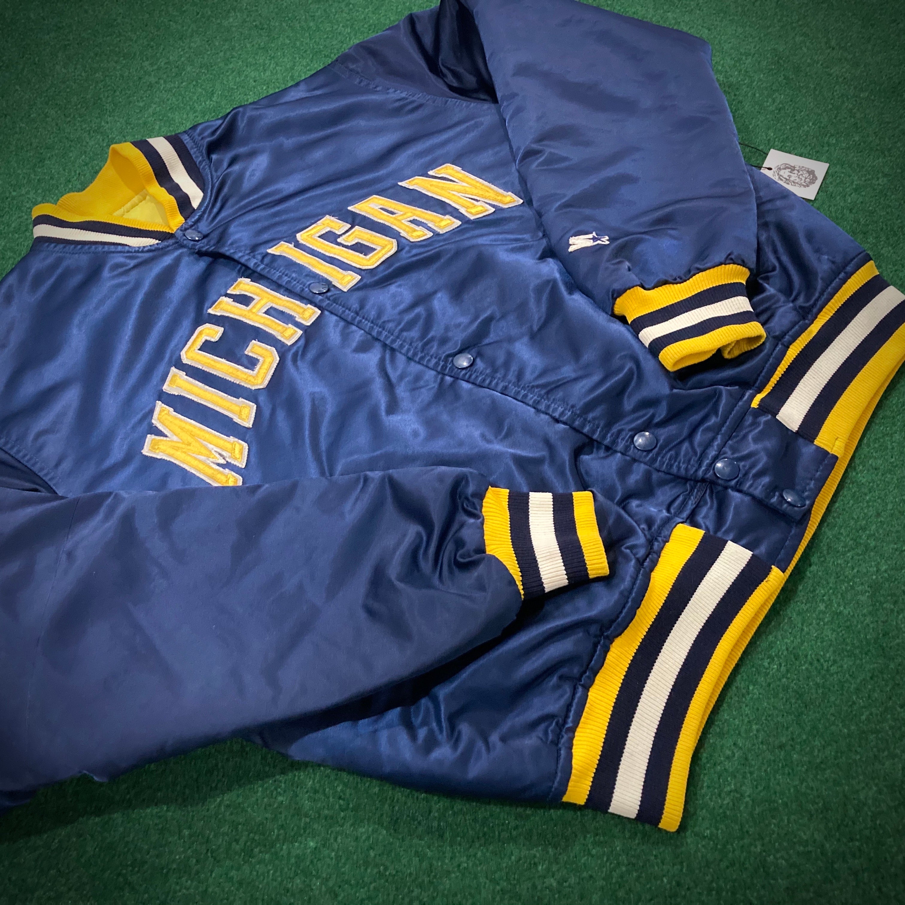 Vintage University of Michigan Starter Jacket