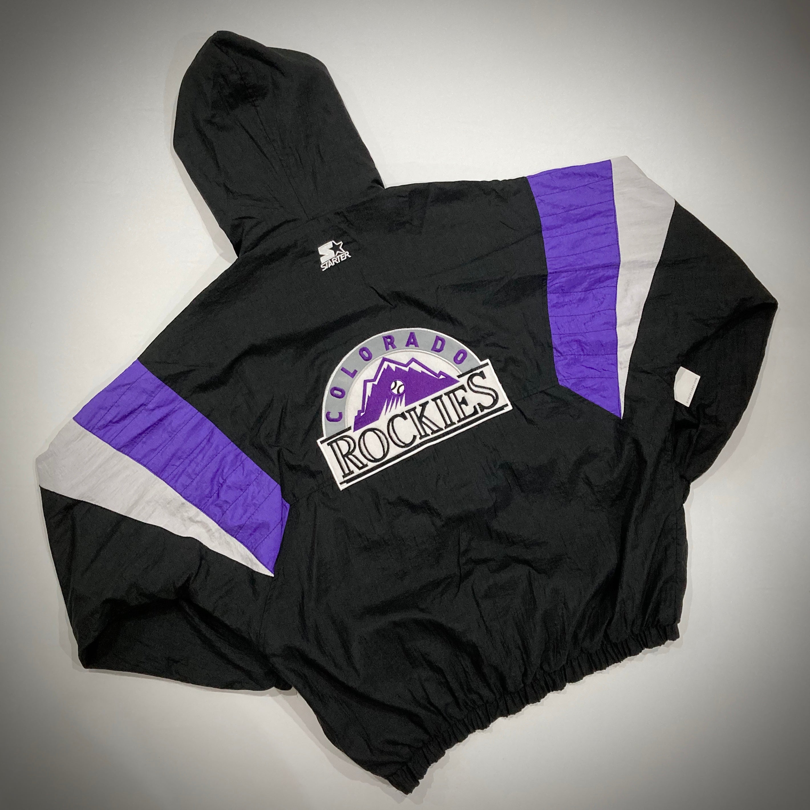 Vintage Colorado Rockies Starter Pullover Jacket