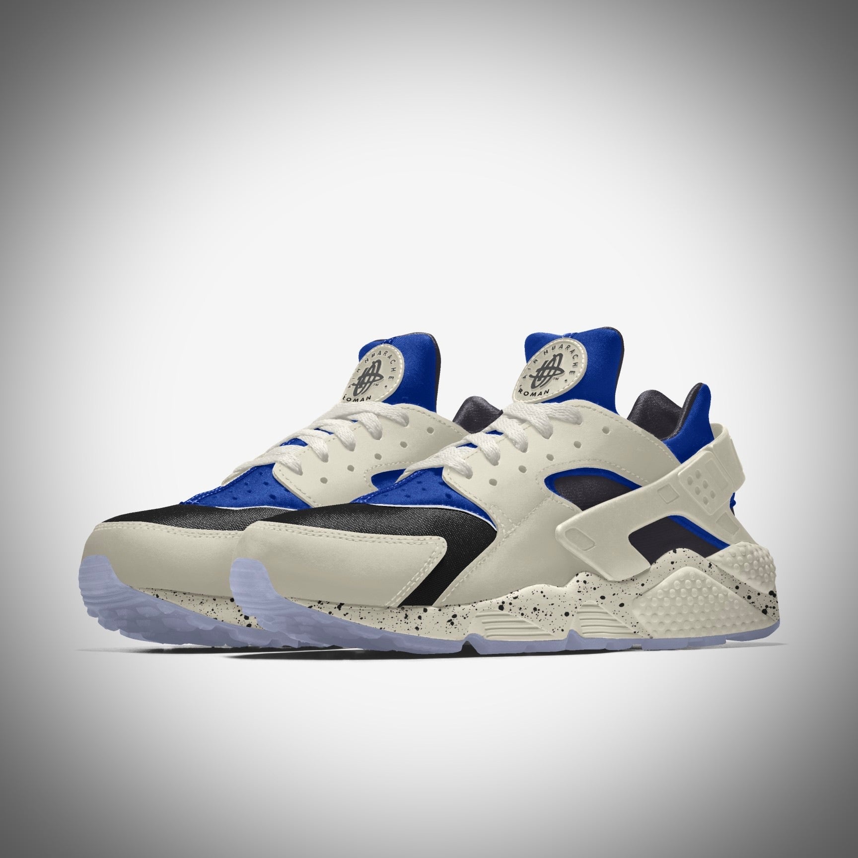 NIKE x RMN AIR HUARACHE “BLUE CREAM” (NFT)