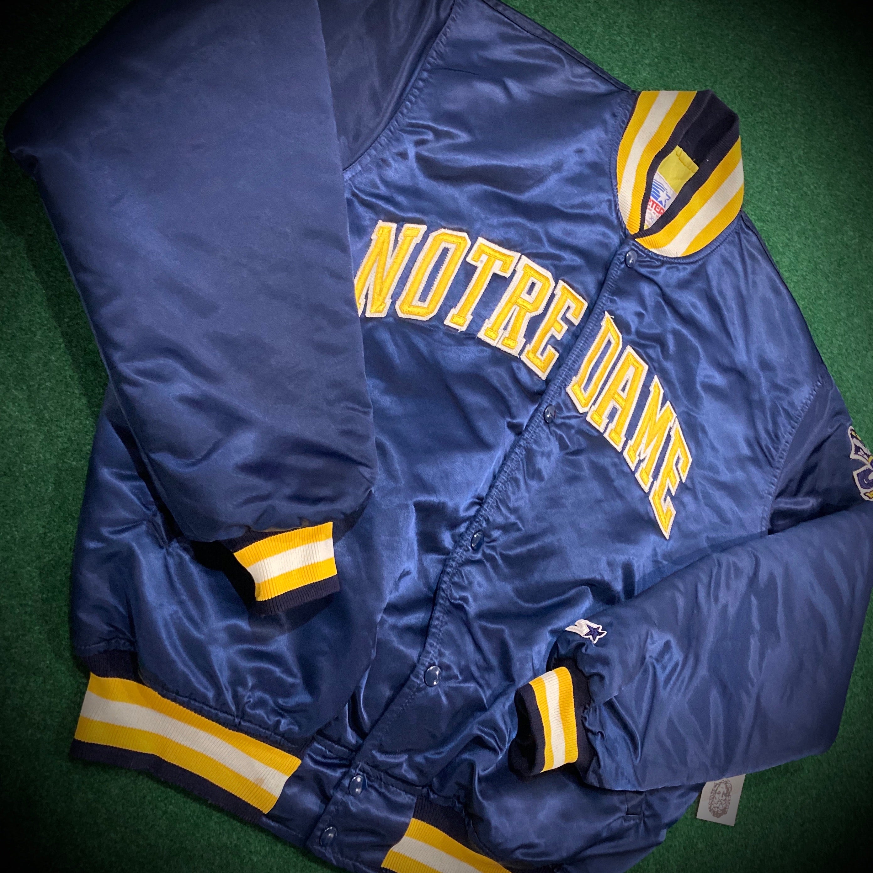 Vintage Notre Dame Starter Jacket