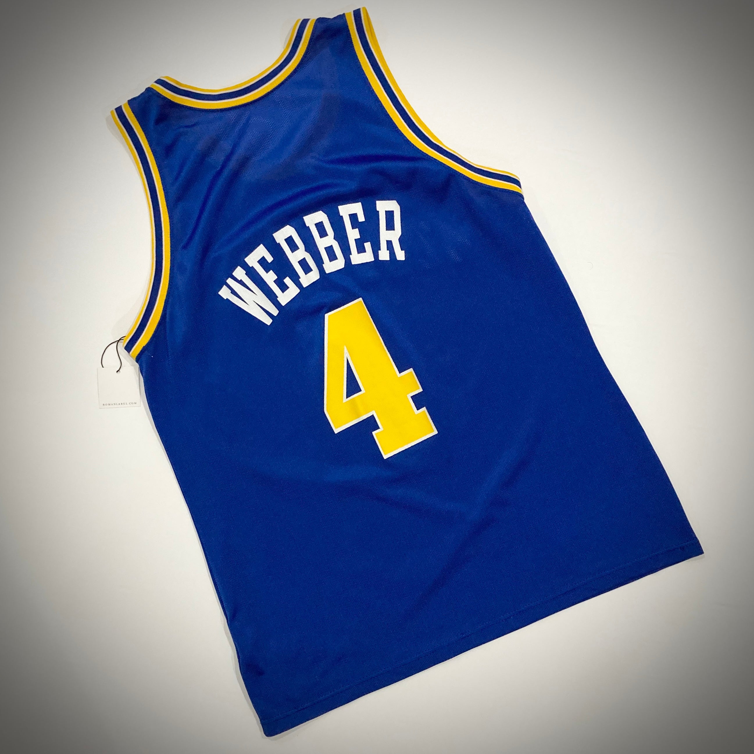Vintage Golden State Warriors Champion Chris Webber Jersey