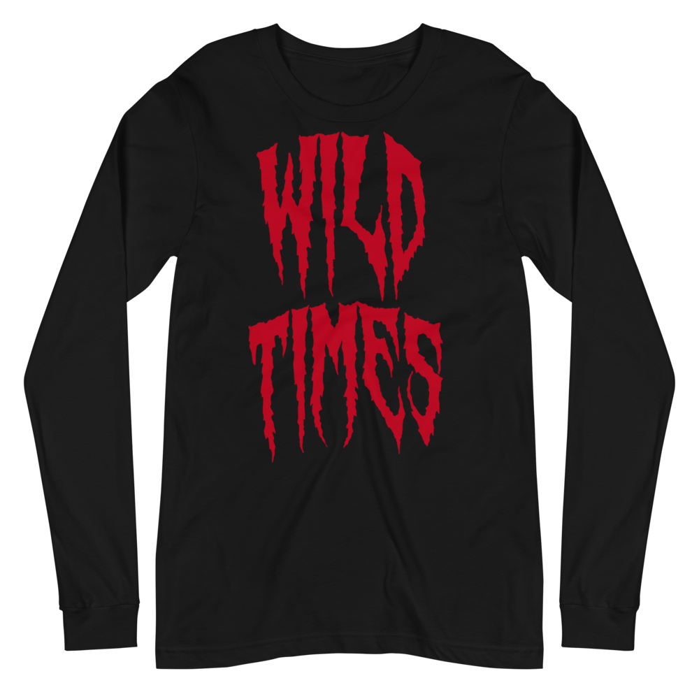 WILD TIMES / R.I.P.  L/S TEE